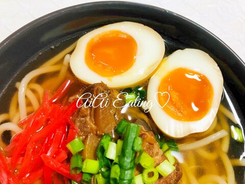 ♡半熟とろ〜りラーメンなどに♪失敗なし簡単味玉♡